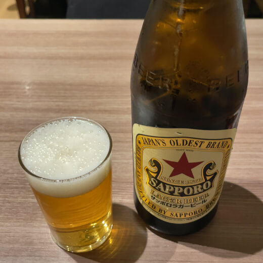にそう　瓶ビール